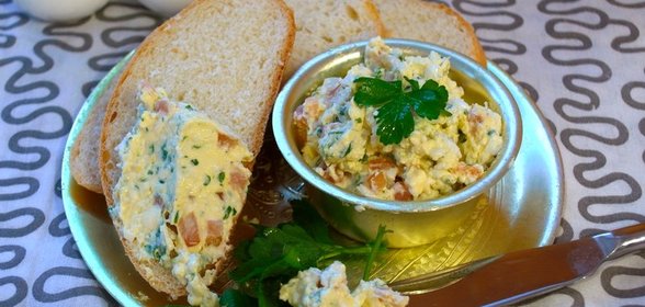 Закуска из плавленого сырка