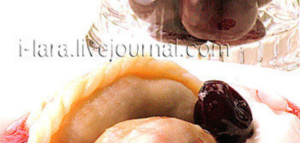 Вареники с черешней