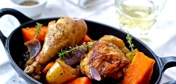 Жаркое с тыквой