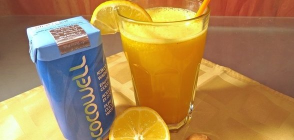 Имбирный тоник на кокосовой воде