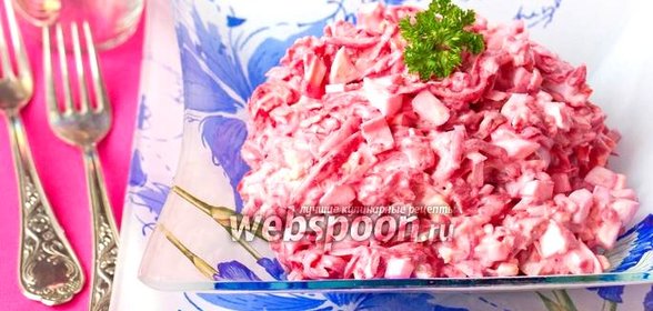 Салат «Красное море»