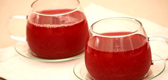 Кисель из клюквы
