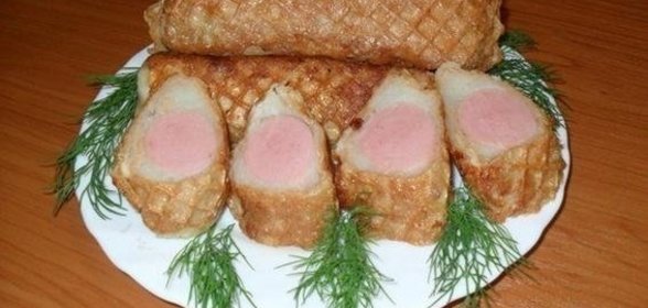 Сосиски «в шубке»