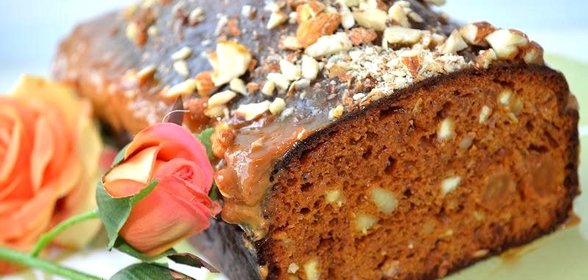 Кекс на вареной сгущенке