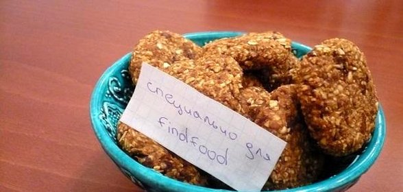 Овсяное печенье на финиках