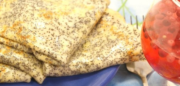 Салат из креветок и спаржи