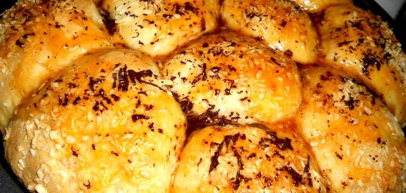 Сдобный пирог с шоколадом