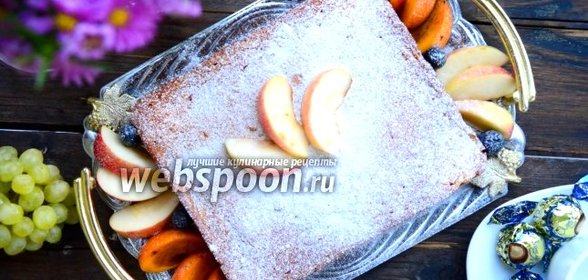 Тыквенно-яблочный пирог