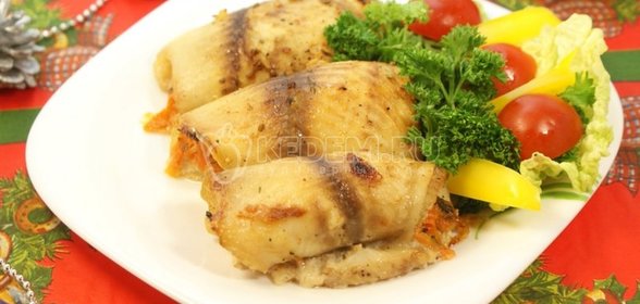 Рыбные рулеты из тилапии