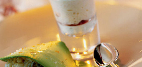 Крабовый салат с авокадо