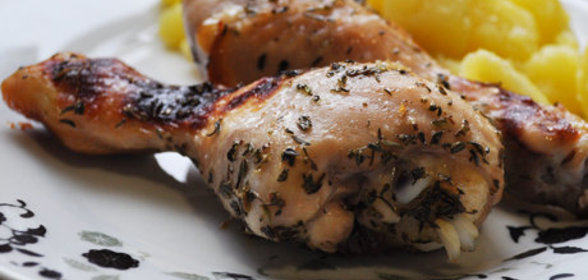 Куриные голени в меду