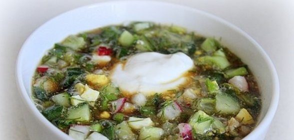 Окрошка на квасе