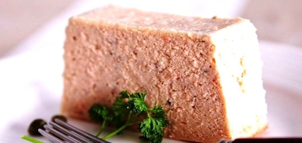 Террин из красной рыбы