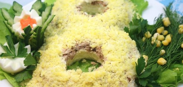 Салат «8 марта!»