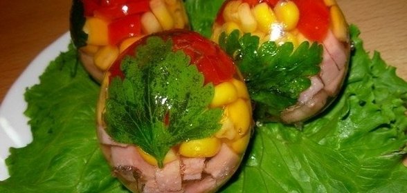 Заливные яйца