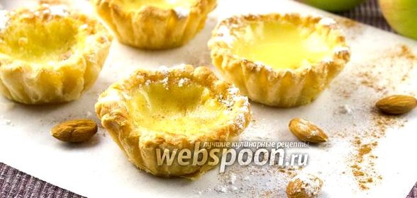 Корзинки с яичным кремом