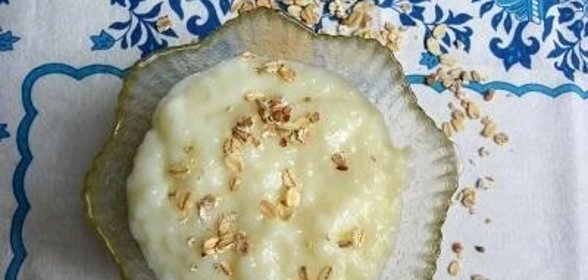 Молочно-ванильный кисель