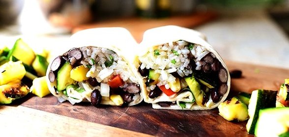 Бурритос без мяса