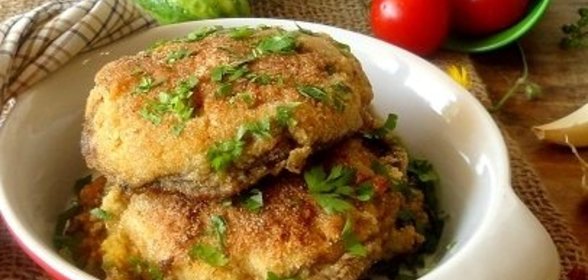 Грибной шницель