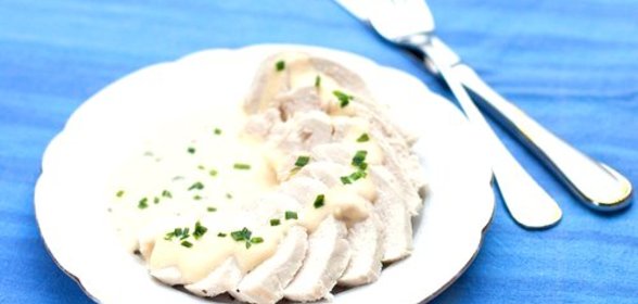 Курица с виноградно-лимонным соусом