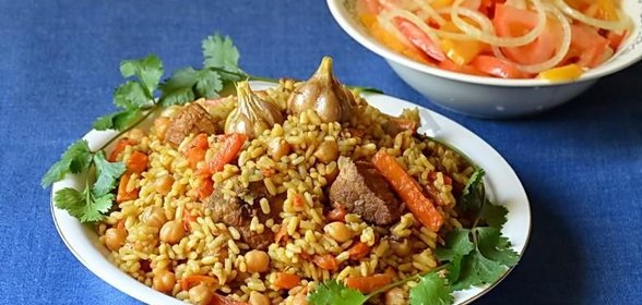 Плов с нутом