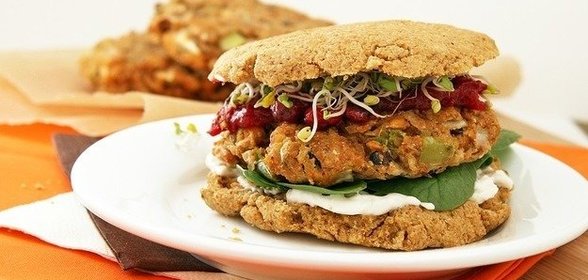 Веганский бургер