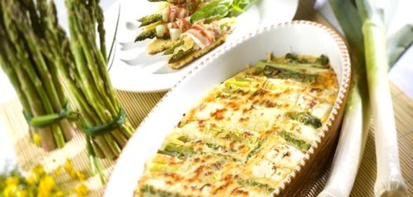 Лук-порей с карри