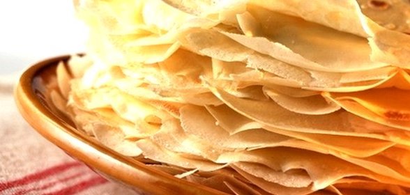 Блинчики на сливках и сметане