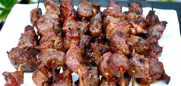 Шашлык из баранины по-грузински