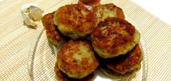 Картофельные котлеты с фаршем