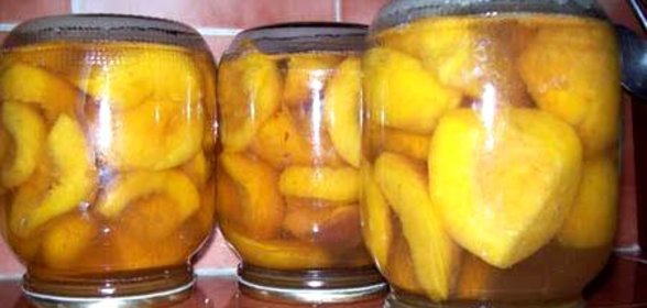 Компот из персиков