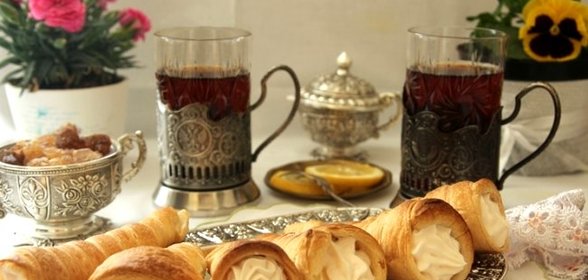 Пирожное Трубочка с кремом