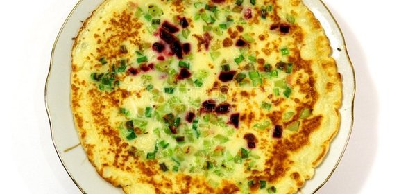 Блины «Изумруды и рубины»