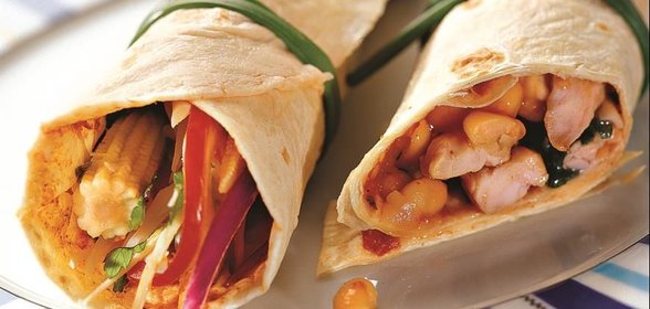 Буррито с курицей