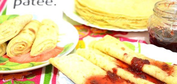 Блины на соде