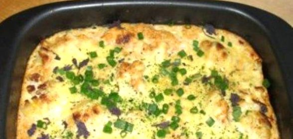 Треска с гренками