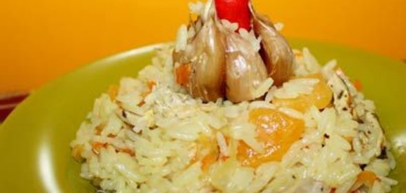 Плов с репой в мультиварке