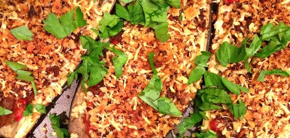 Запеченые баклажаны с хрустящей корочкой