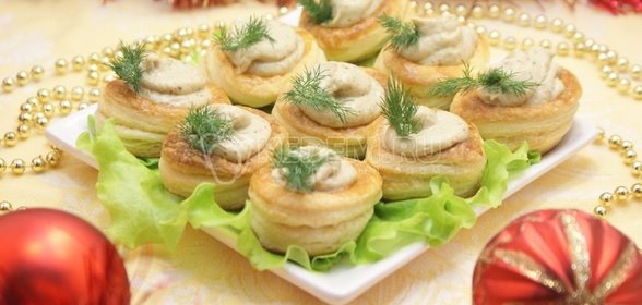 Картофельный салат Цезарь