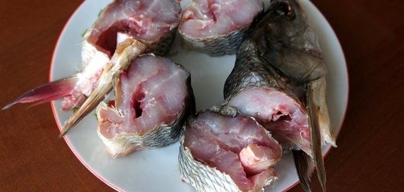 Балык из жереха в тряпке