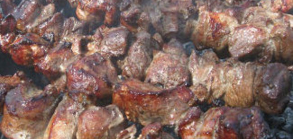 Свиной шашлык