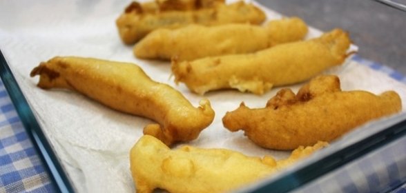 Кляр для рыбы с водкой
