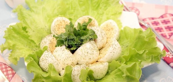 Яйца фаршированные сыром