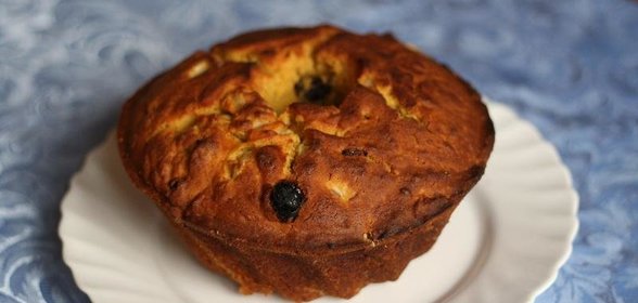 Кексы с изюмом