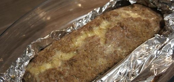 Рулет из фарша с сыром