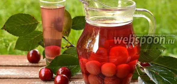 Компот из черешни