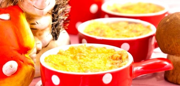 Жюльен из белых грибов