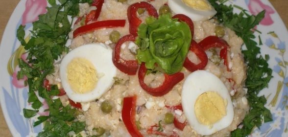 Салат с Зеленым Горошком