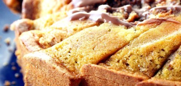 Торт с черносливом и сиропом эспрессо