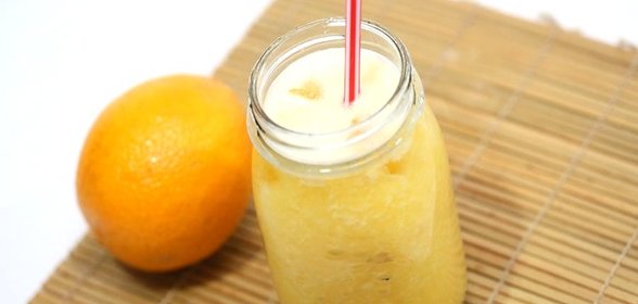 Апельсиновый фреш в блендере